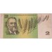 AUSTRALIA1968 . TWO 2 DOLLARS BANKNOTE . PHILLIPS/RANDALL . STAR NOTE
